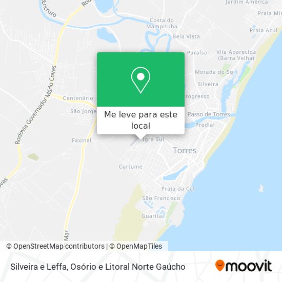 Silveira e Leffa mapa