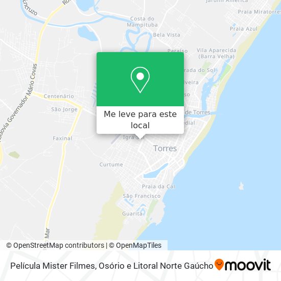 Película Mister Filmes mapa
