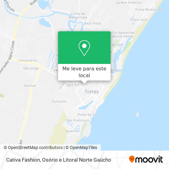 Cativa Fashion mapa