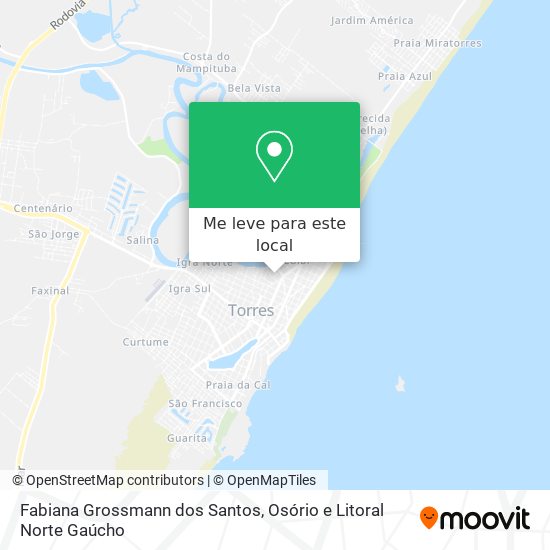 Fabiana Grossmann dos Santos mapa