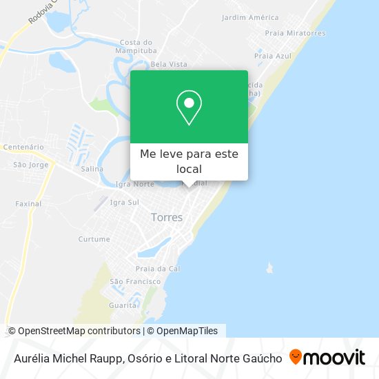 Aurélia Michel Raupp mapa
