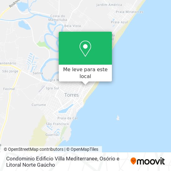 Condominio Edificio Villa Mediterranee mapa