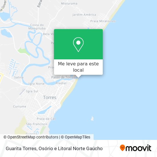 Guarita Torres mapa