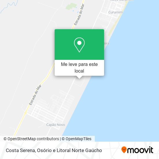 Costa Serena mapa