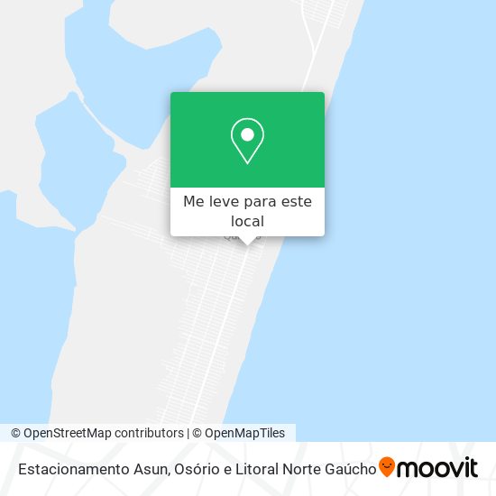 Estacionamento Asun mapa