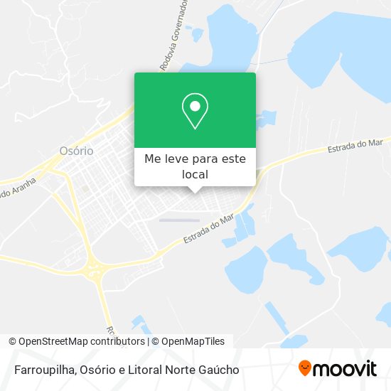 Farroupilha mapa