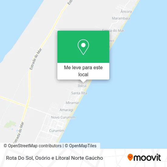 Rota Do Sol mapa