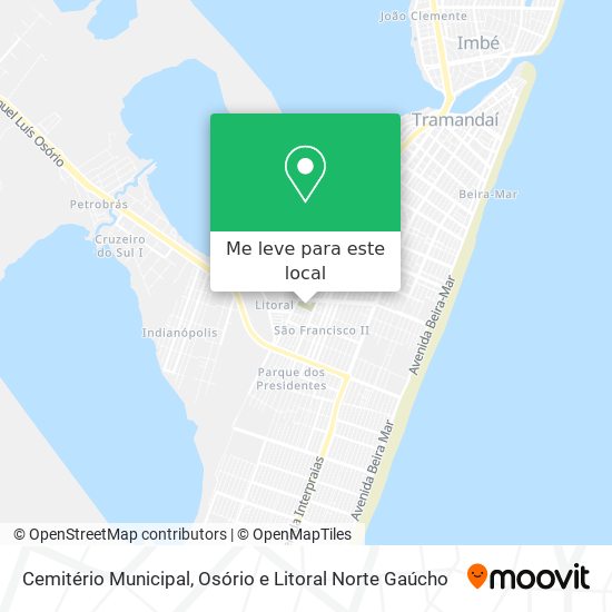 Cemitério Municipal mapa