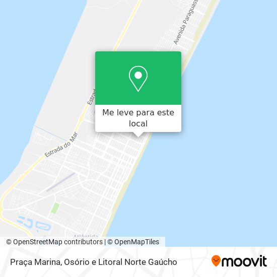 Praça Marina mapa