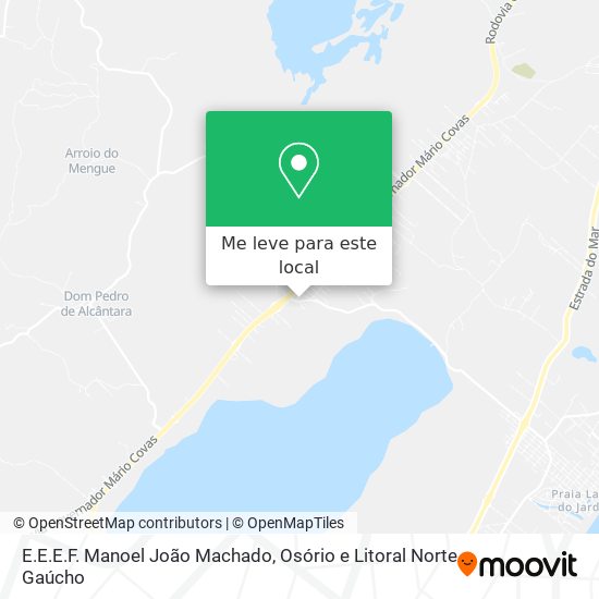 E.E.E.F. Manoel João Machado mapa