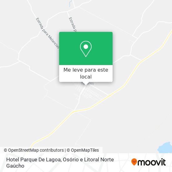 Hotel Parque De Lagoa mapa