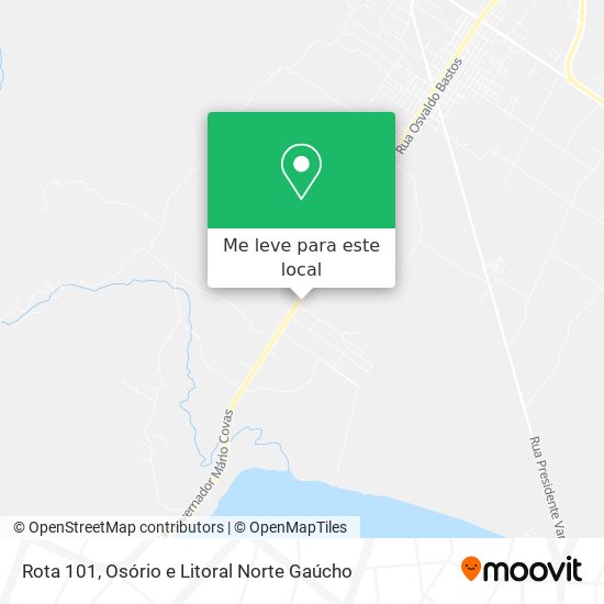 Rota 101 mapa