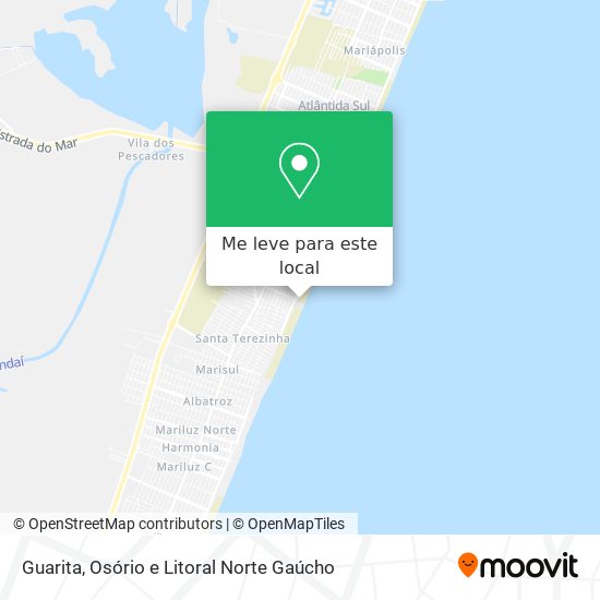 Guarita mapa