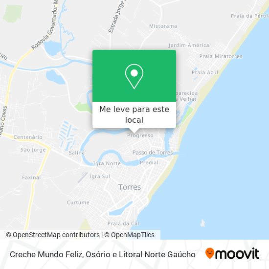 Creche Mundo Feliz mapa