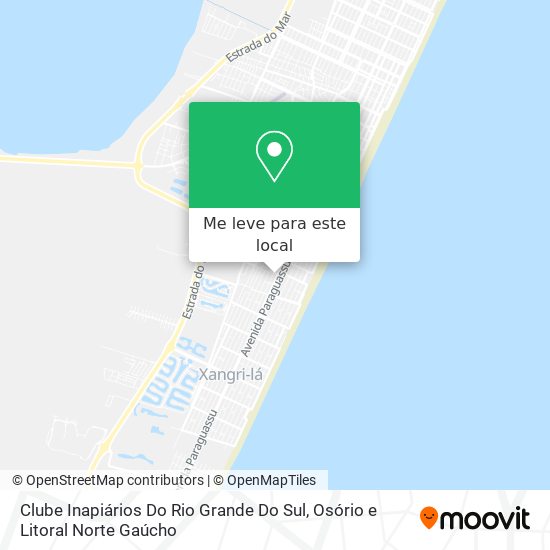 Clube Inapiários Do Rio Grande Do Sul mapa