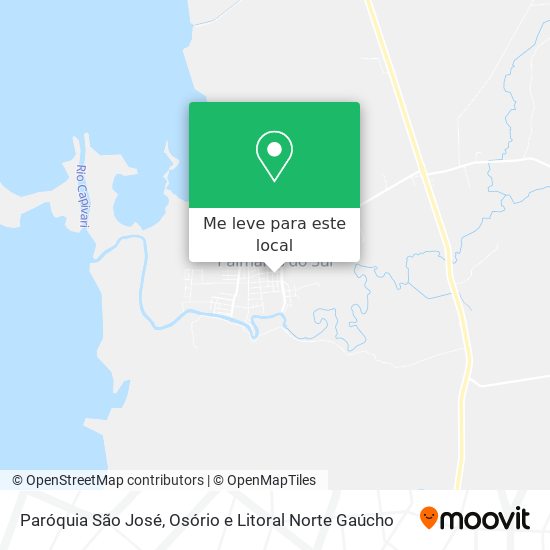 Paróquia São José mapa