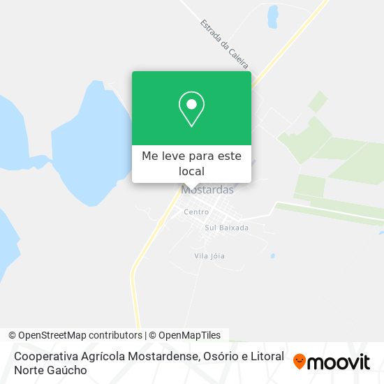 Cooperativa Agrícola Mostardense mapa