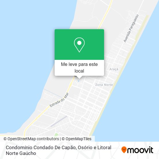 Condomínio Condado De Capão mapa