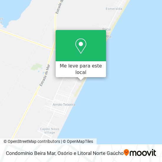 Condomínio Beira Mar mapa