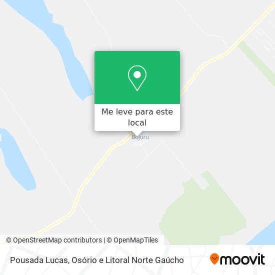 Pousada Lucas mapa