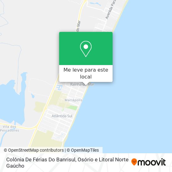 Colônia De Férias Do Banrisul mapa