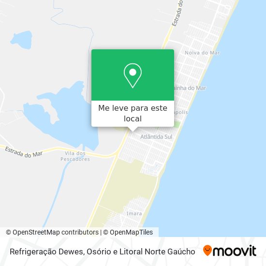 Refrigeração Dewes mapa