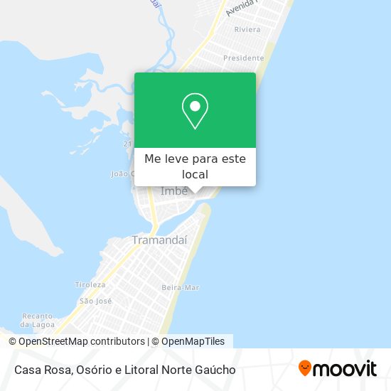 Casa Rosa mapa