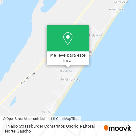 Thiago Strassburger Construtor mapa