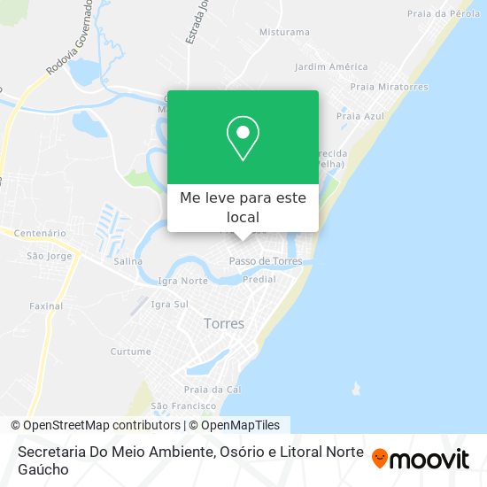 Secretaria Do Meio Ambiente mapa