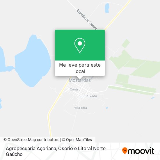 Agropecuária Açoriana mapa
