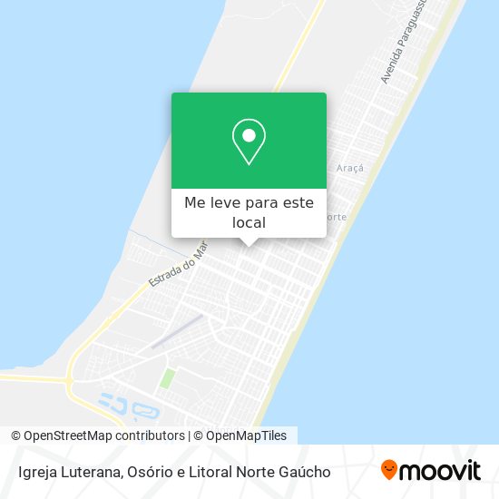 Igreja Luterana mapa