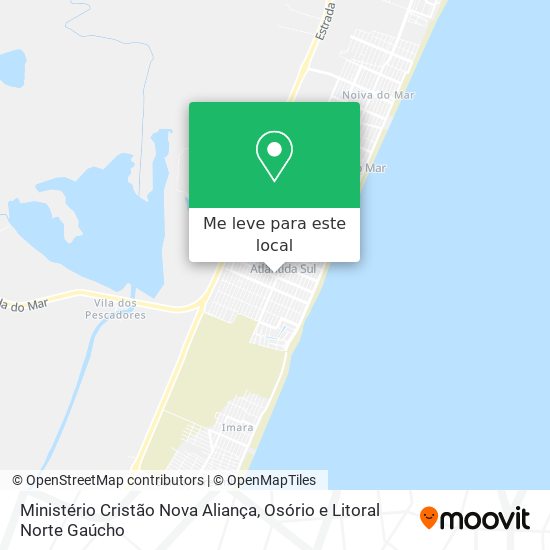 Ministério Cristão Nova Aliança mapa
