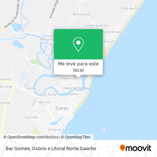 Bar Gomes mapa