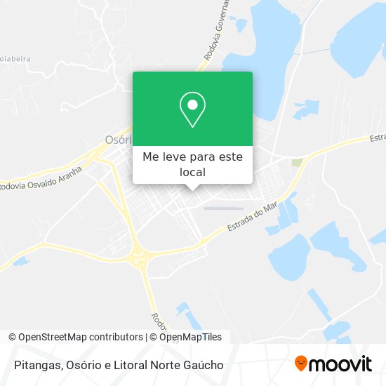 Pitangas mapa