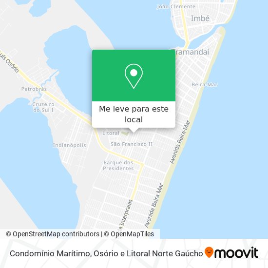Condomínio Marítimo mapa