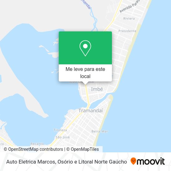Auto Eletrica Marcos mapa
