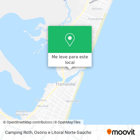 Camping Roth mapa