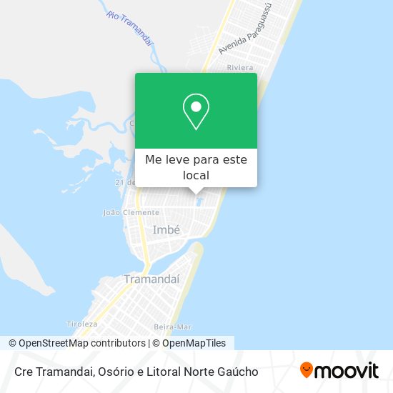 Cre Tramandai mapa