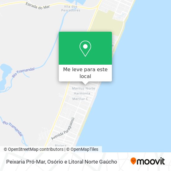 Peixaria Pró-Mar mapa