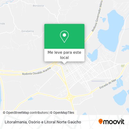 Litoralmania mapa