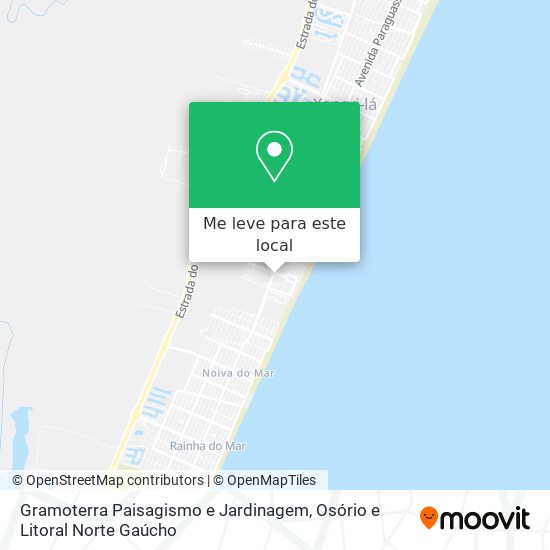 Gramoterra Paisagismo e Jardinagem mapa