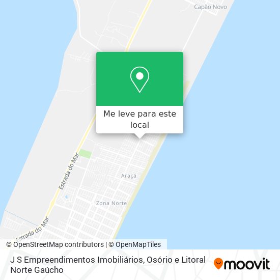 J S Empreendimentos Imobiliários mapa