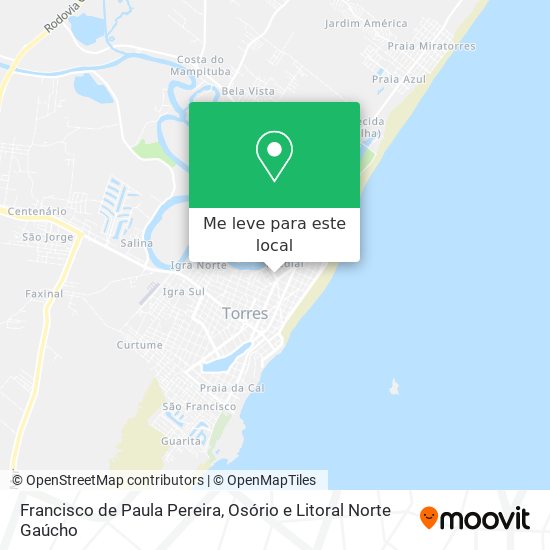 Francisco de Paula Pereira mapa