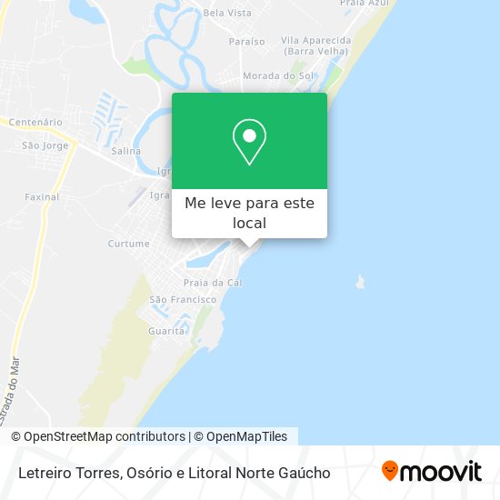 Letreiro Torres mapa