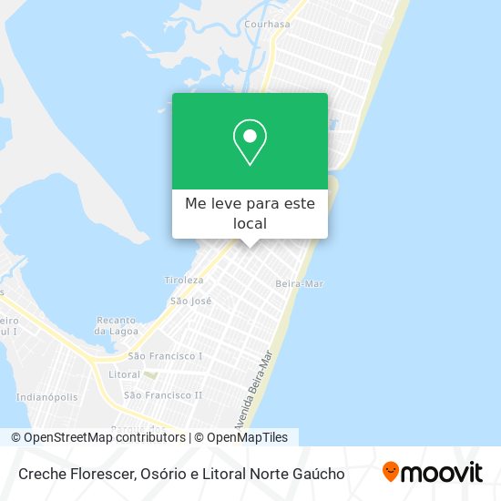 Creche Florescer mapa