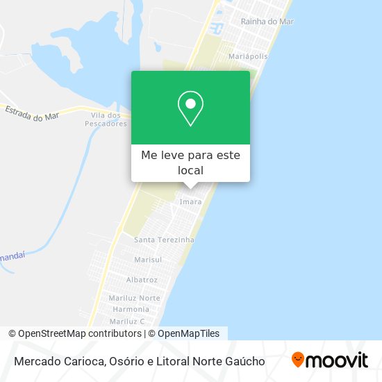 Mercado Carioca mapa