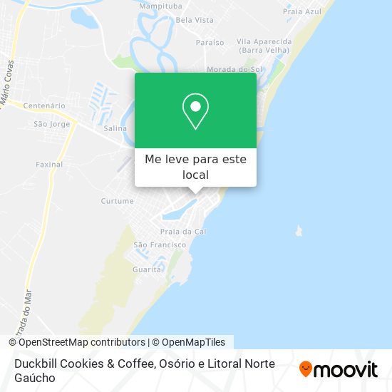 Duckbill Cookies & Coffee mapa