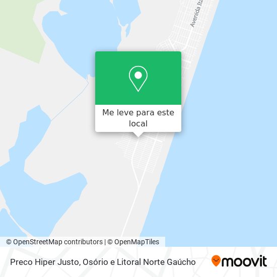 Preco Hiper Justo mapa