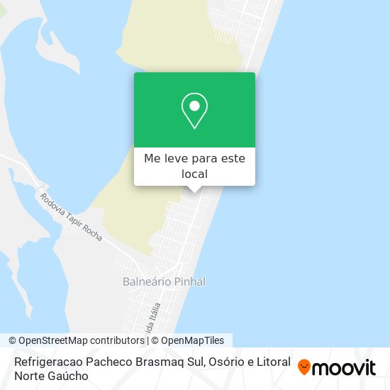 Refrigeracao Pacheco Brasmaq Sul mapa