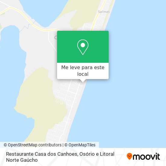 Restaurante Casa dos Canhoes mapa